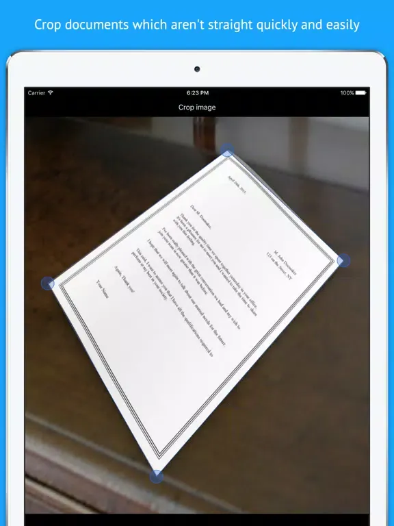 Скриншоты Tiny Doc Scanner - OCR iPad 