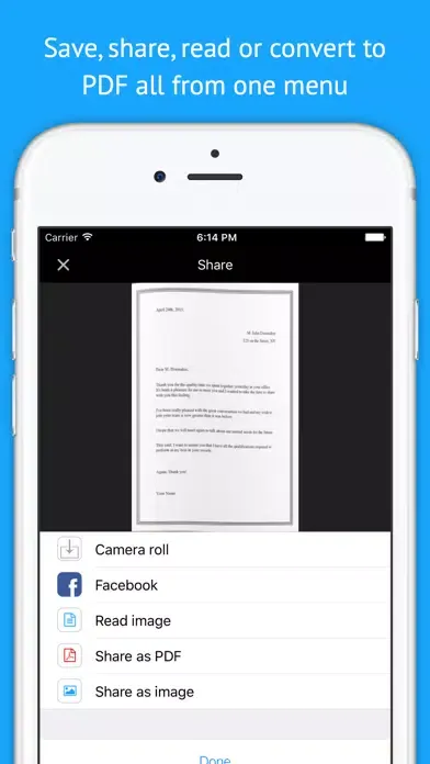 Скриншоты Tiny Doc Scanner - OCR