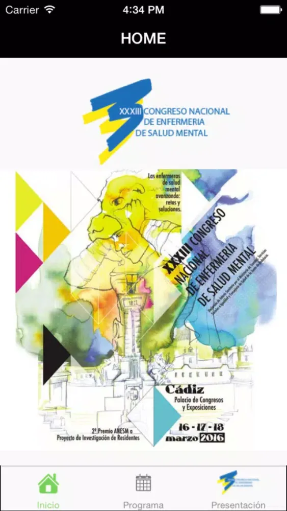 CongresoAnesm for iPhone应用截图