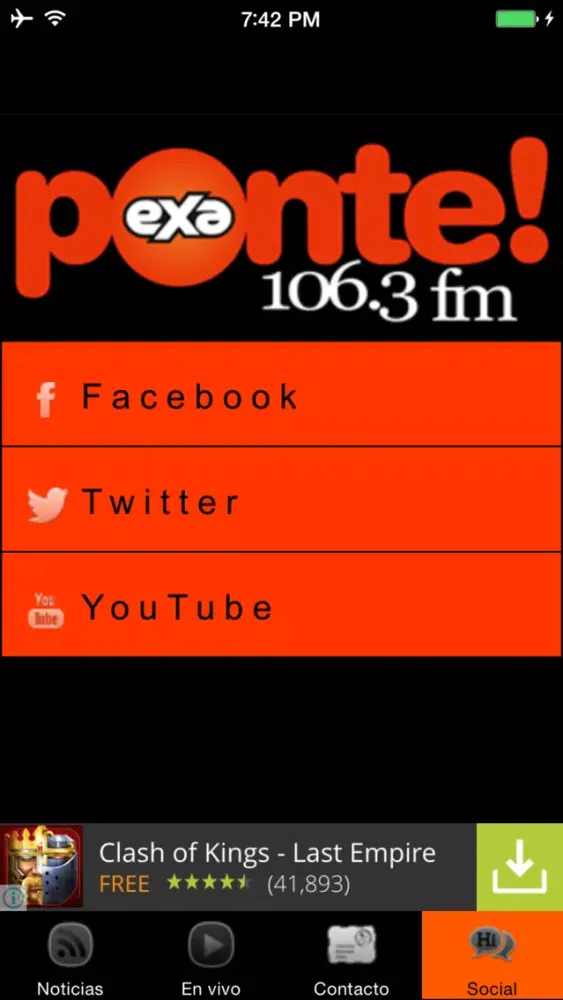 Exa fm Jutiapa स्क्रीनशॉट