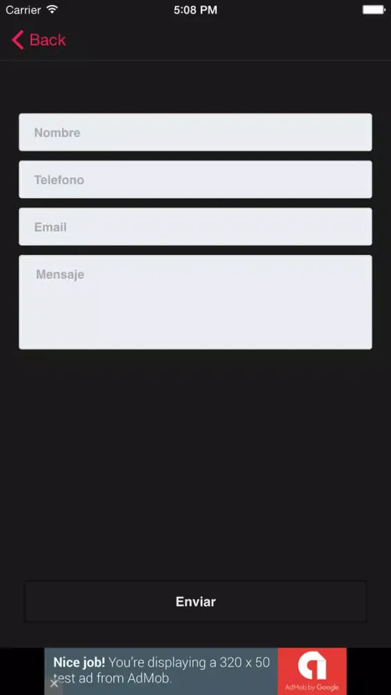 Capturas de pantalla de Radio Checheres