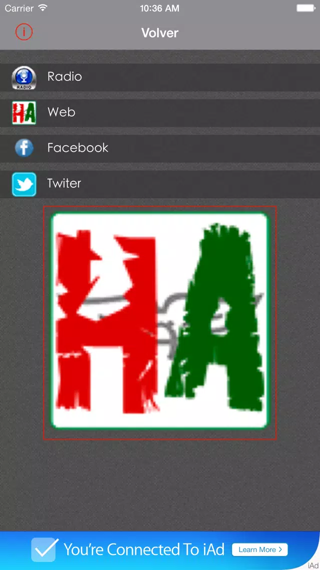 Screenshot di Radio Hinchada Aguatera