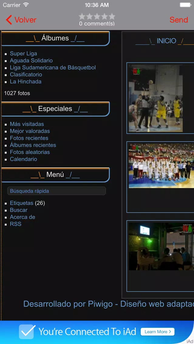 Screenshot di Radio Hinchada Aguatera