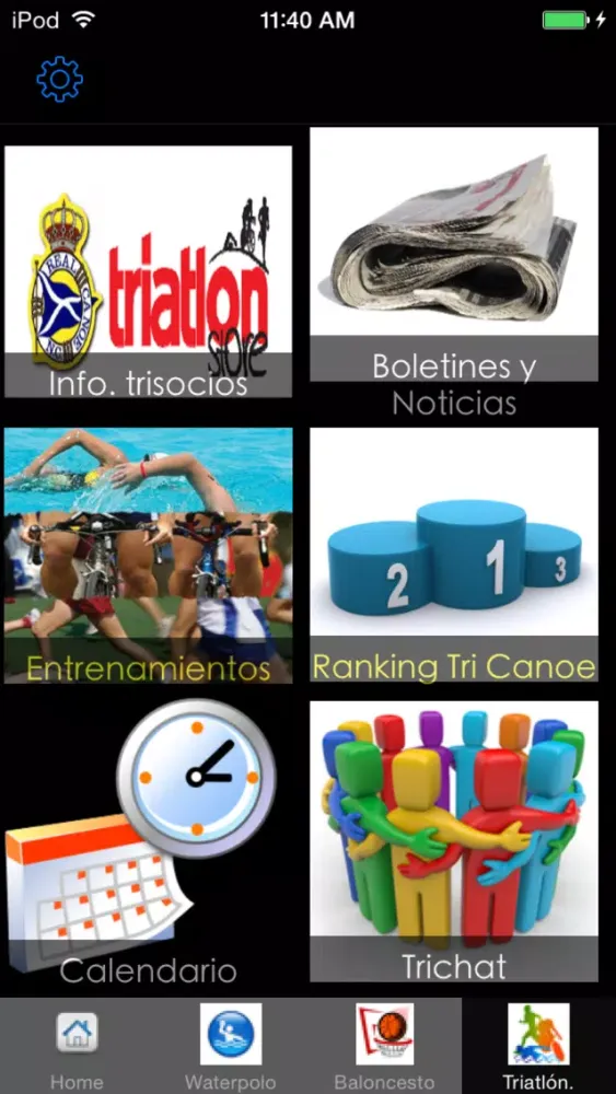 Capturas de tela do N C Real Canoe