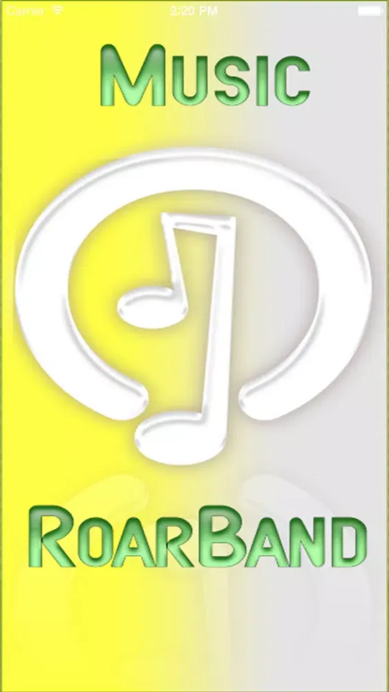 Ảnh chụp màn hình của RoarBand
