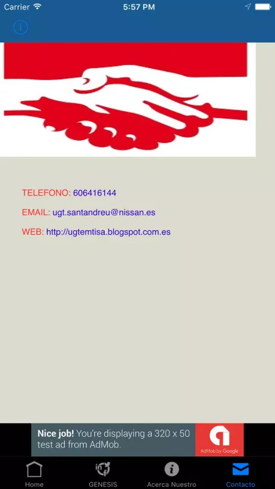 UGT-Nissan Sant Andreu スクリーンショット