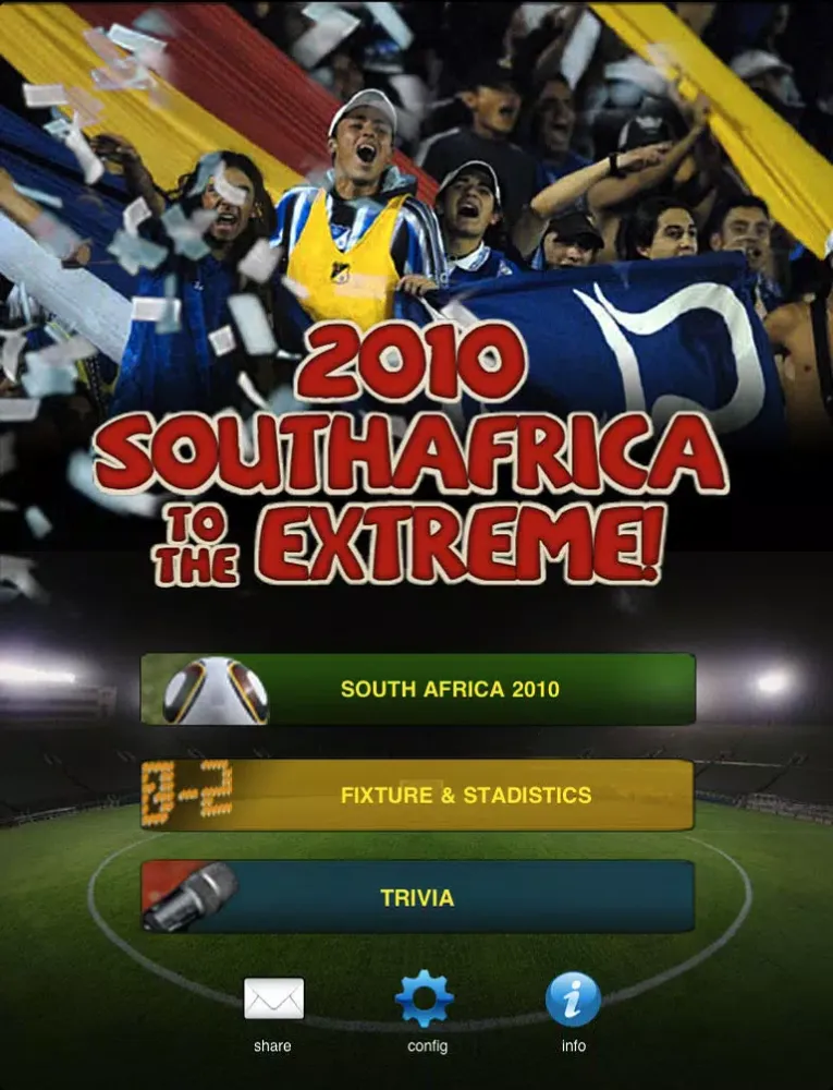 Capturas de pantalla de 2010 South Africa to the Extreme HD iPad 
