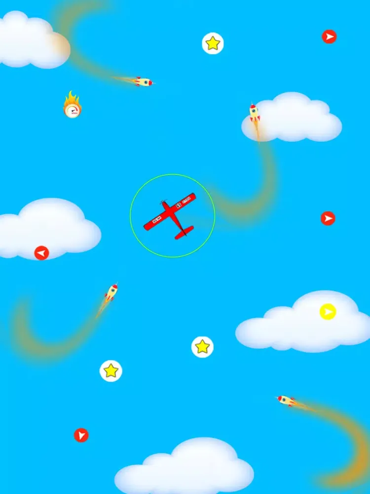 Plane Missiles Defence iPad  スクリーンショット