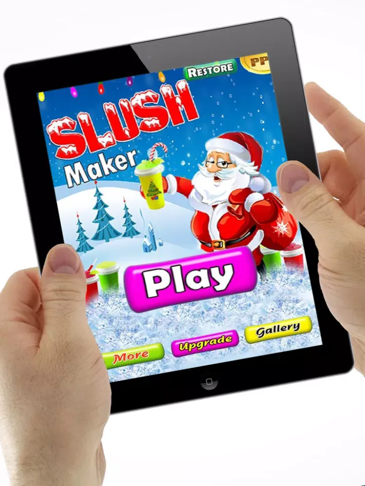 ภาพหน้าจอของ Slushy Maker Mania For Kids iPad 