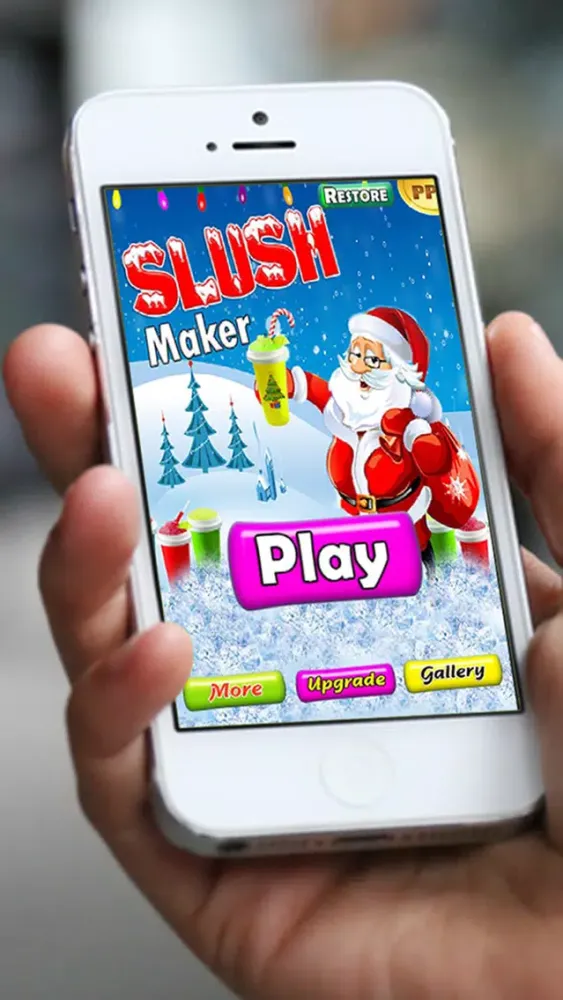 ภาพหน้าจอของ Slushy Maker Mania For Kids