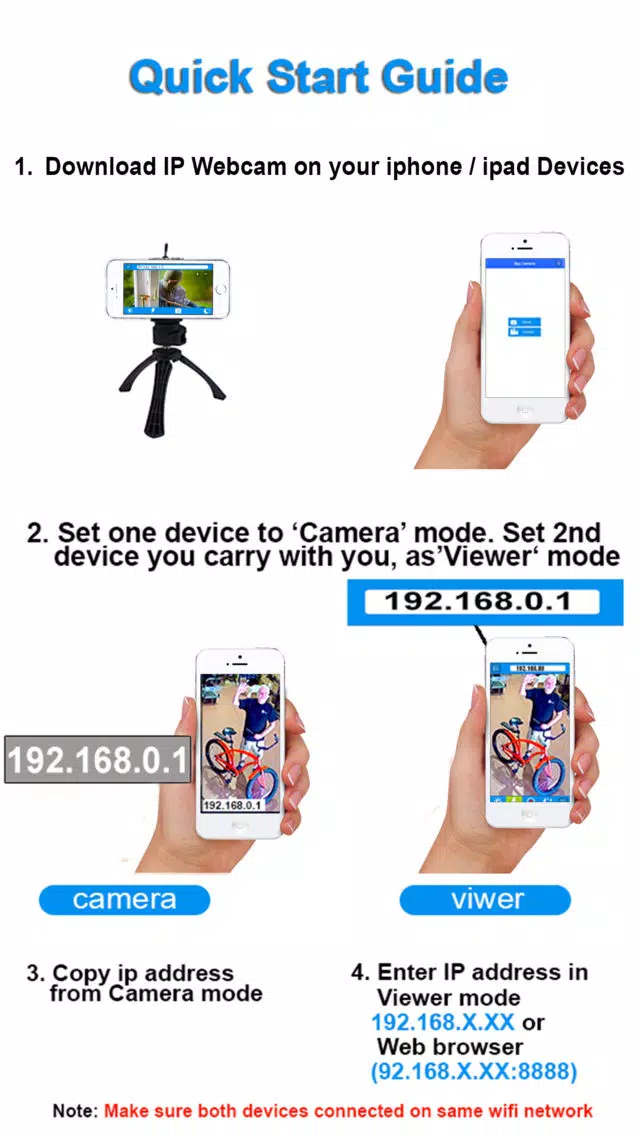 IP Webcam Home Security Surviliance Wifi Camera應用截圖