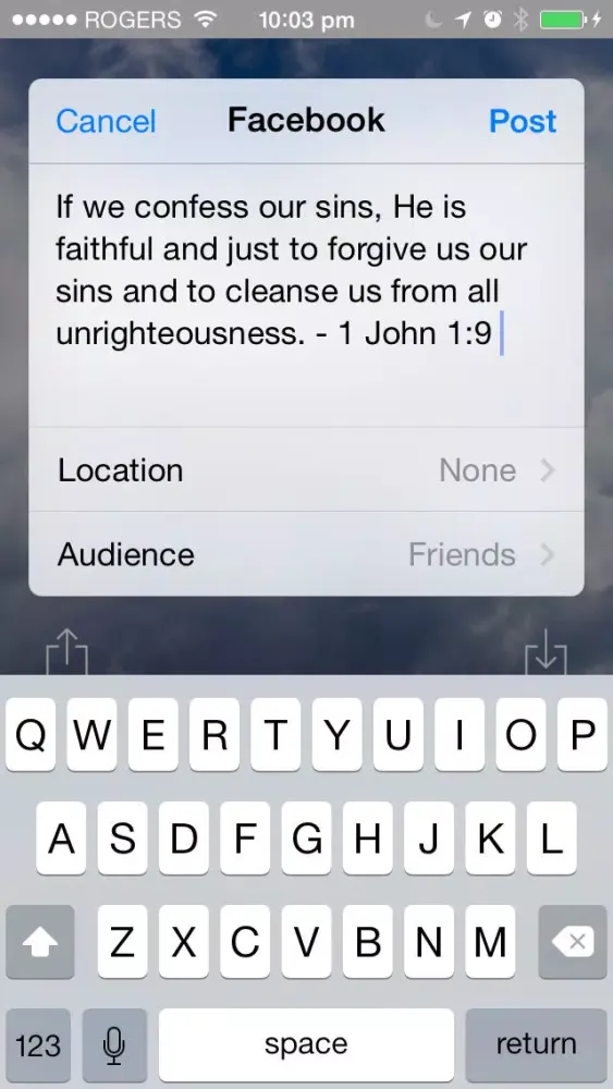Tangkapan skrin Daily Bible Verse - For Your Daily Inspirations, Readings and Devotions