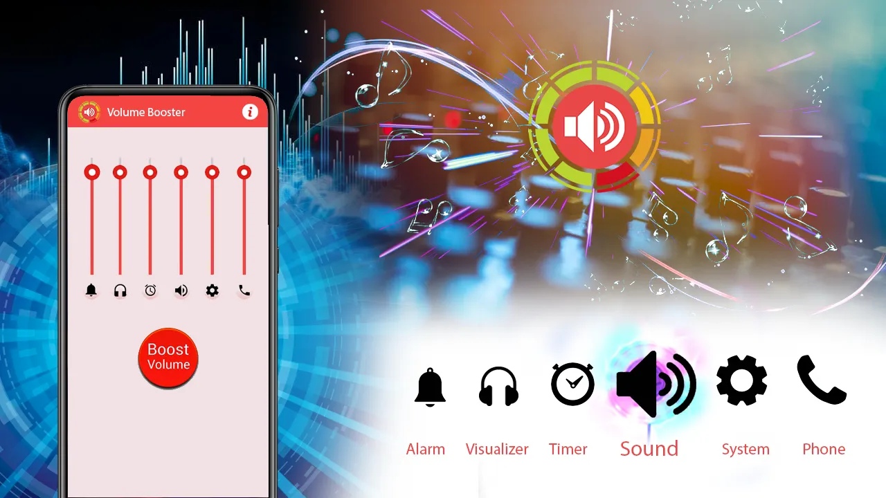 ภาพหน้าจอของ Sound Volume Booster Pro