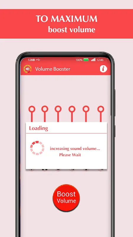 ภาพหน้าจอของ Sound Volume Booster Pro