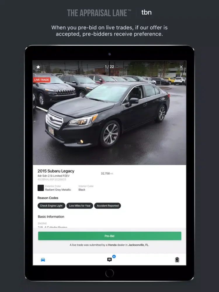 Tangkapan layar TAL - Buyers iPad 