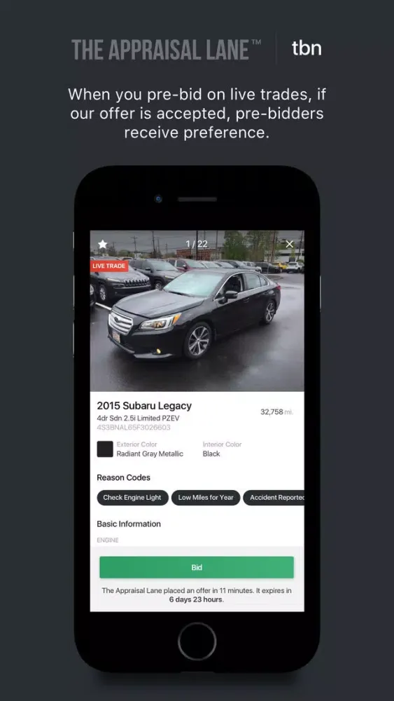 Tangkapan layar TAL - Buyers