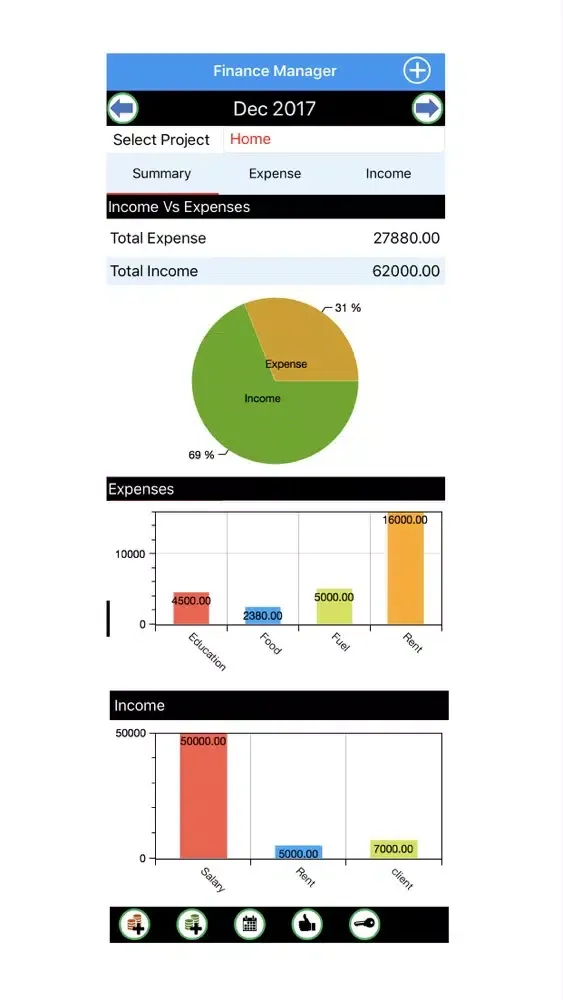 Finance Manager CS Screenshots