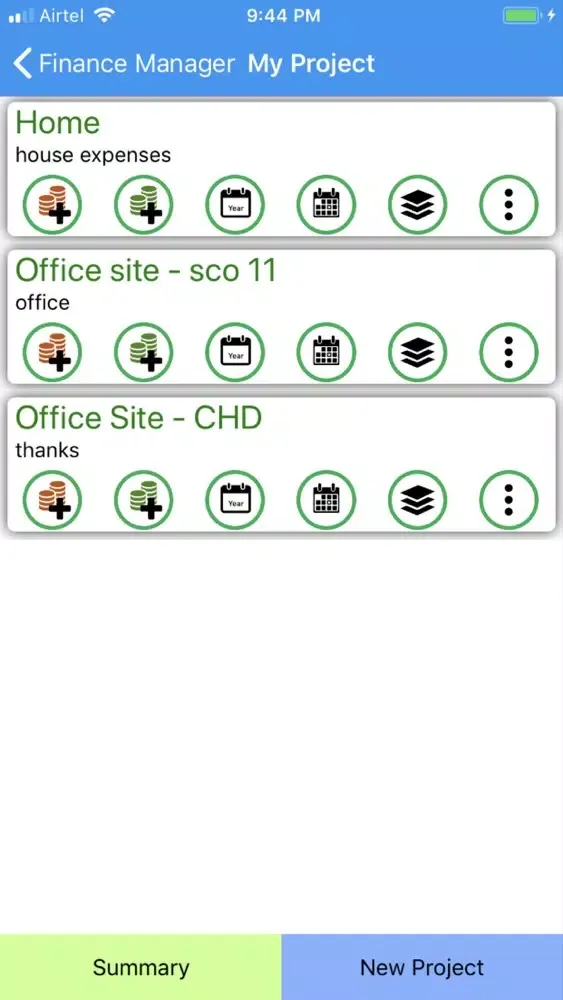 Finance Manager CS Screenshots
