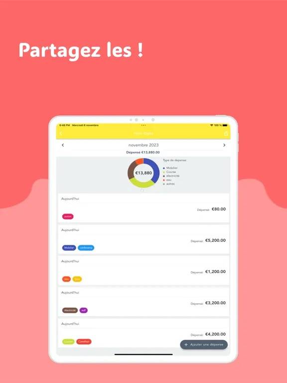 صور Construction Expense Manager iPad 