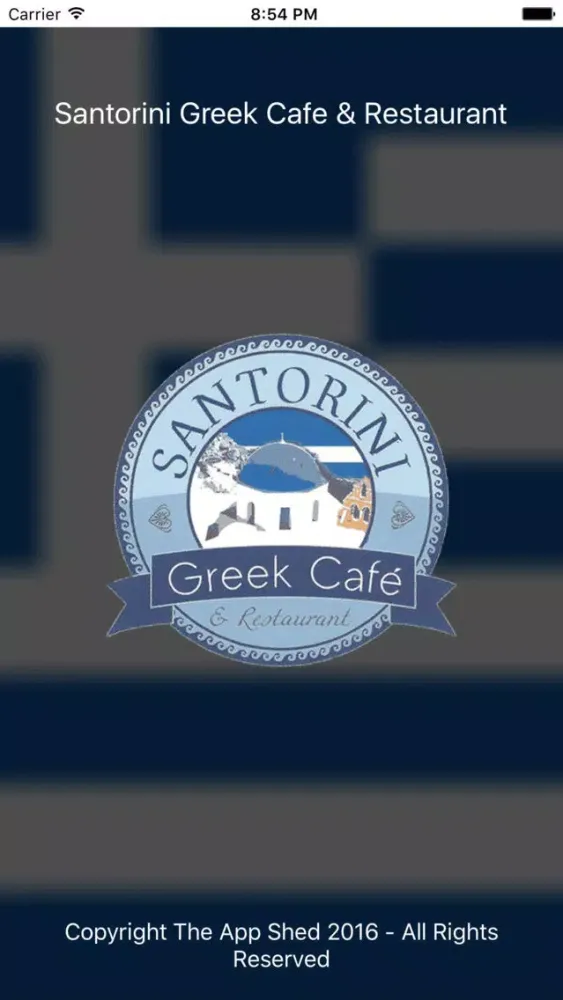 Santorini Greek Cafe & Restaurant 스크린샷