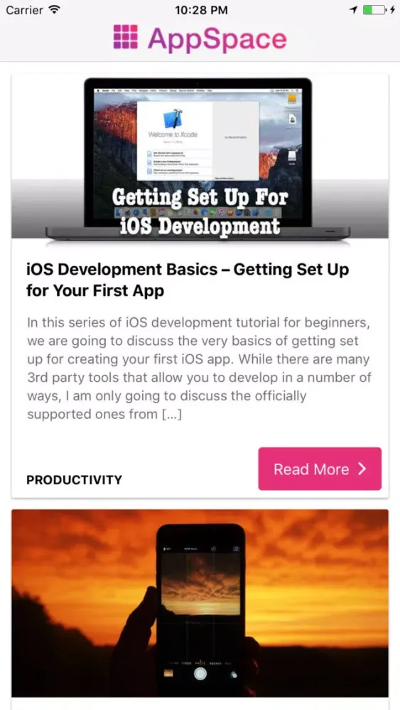 Скриншоты TheAppSpace - iOS Development Tips and Tutorials