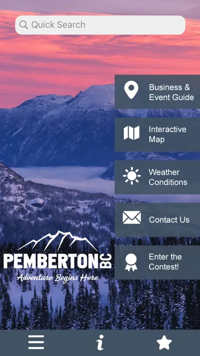 Capturas de pantalla de Tourism Pemberton