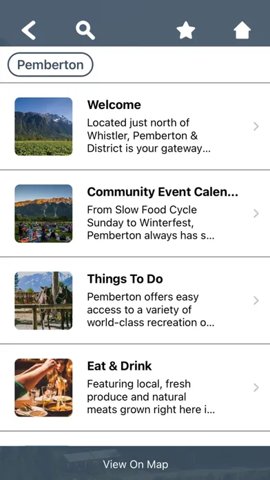 Capturas de pantalla de Tourism Pemberton