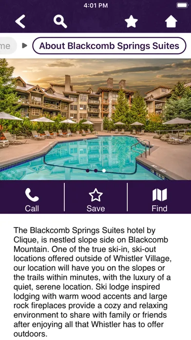 Ảnh chụp màn hình của Blackcomb Springs Suites