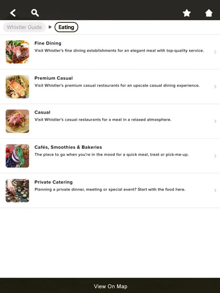 Capturas de tela do Lodging Ovations iPad 