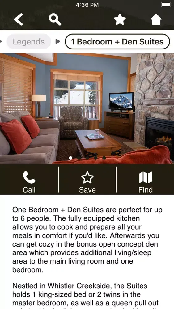Capturas de tela do Lodging Ovations