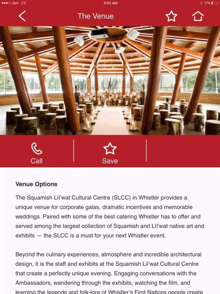 Squamish Lil'wat Centre iPad  Screenshots