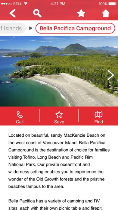 Capturas de tela do Super Camping British Columbia