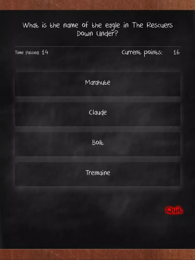 Ultimate Movie Trivia - Disney Edition iPad  Ekran Görüntüleri
