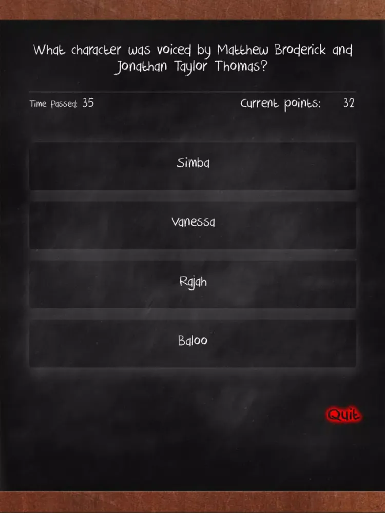 Ultimate Movie Trivia - Disney Edition iPad  Ekran Görüntüleri