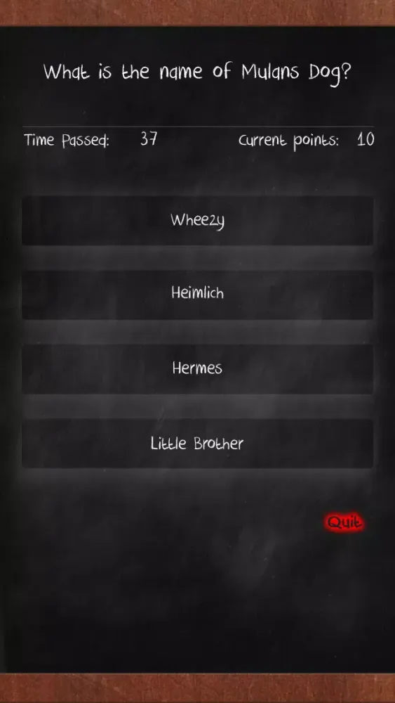 Ultimate Movie Trivia - Disney Edition Ekran Görüntüleri