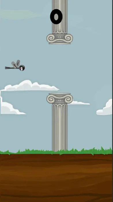 Sketchy Wings Flappy Stickman Ekran Görüntüleri