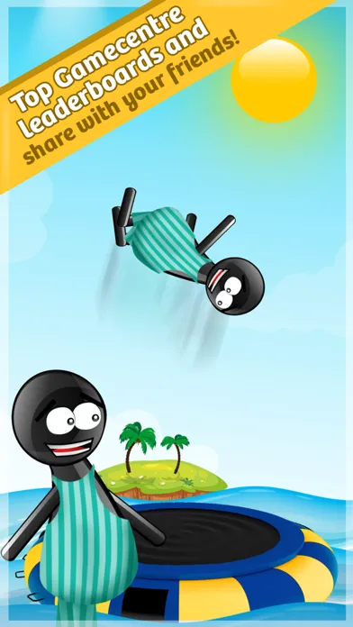 صور Stickman Water Trampoline