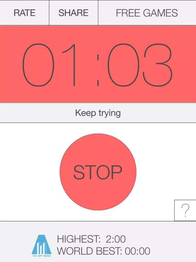 صور The Timer Game - (almost) impossible, frustrating, and addicting iPad 
