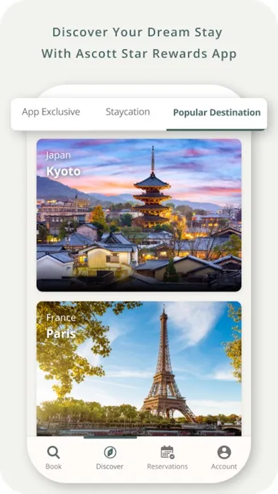 Ascott Star Rewards: Book Stay Screenshots
