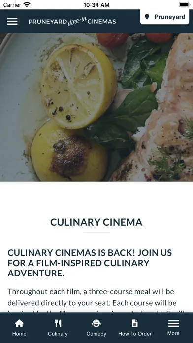 Tangkapan skrin Pruneyard Dine-In Cinemas