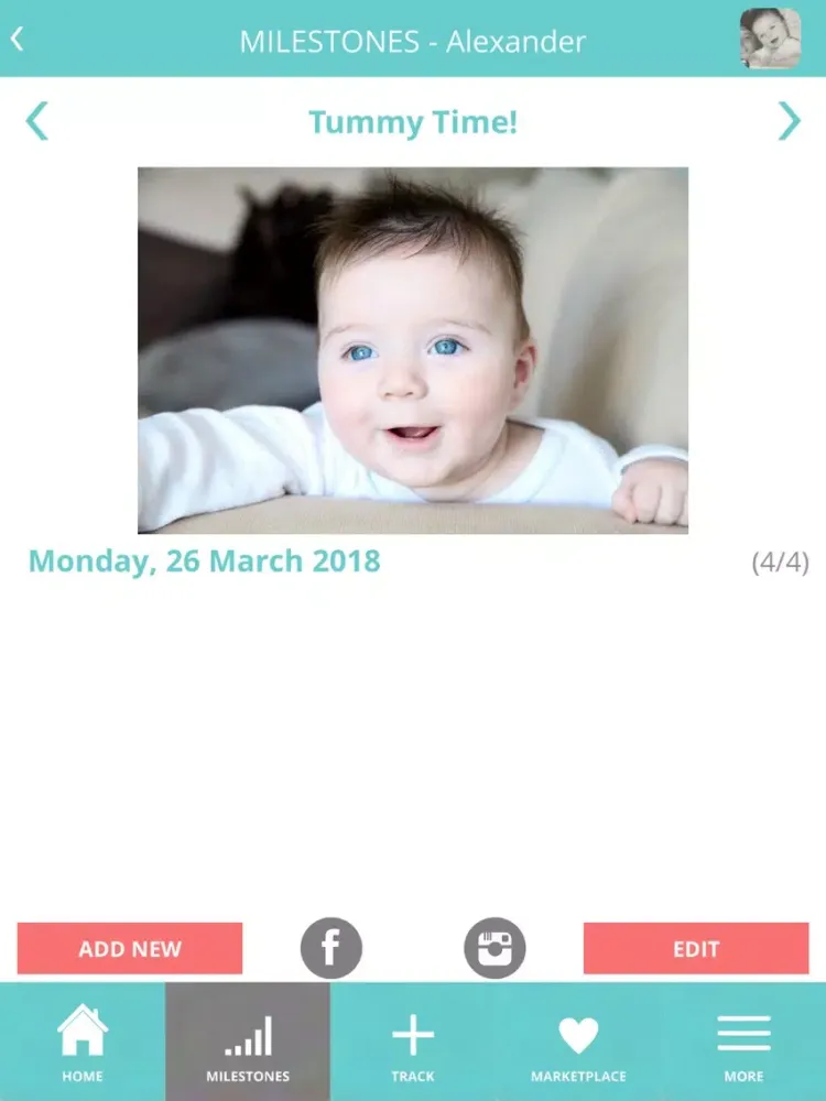 Captures d'écran de Baby Diaries Global iPad 