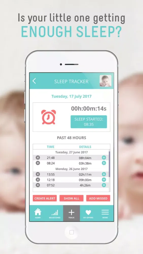 Captures d'écran de Baby Diaries Global