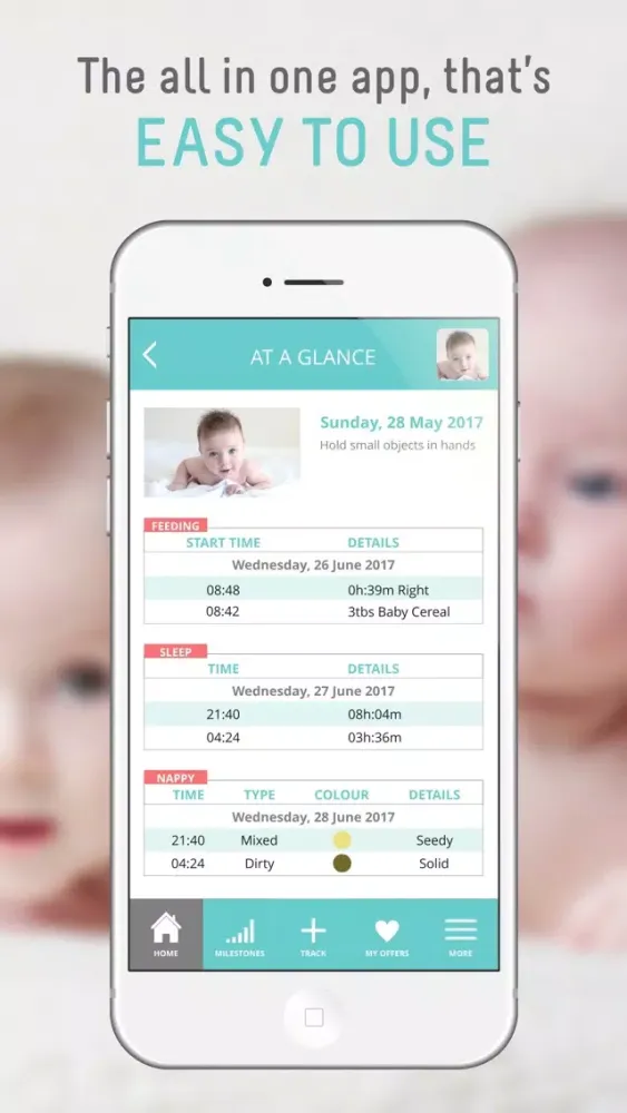 Captures d'écran de Baby Diaries Global