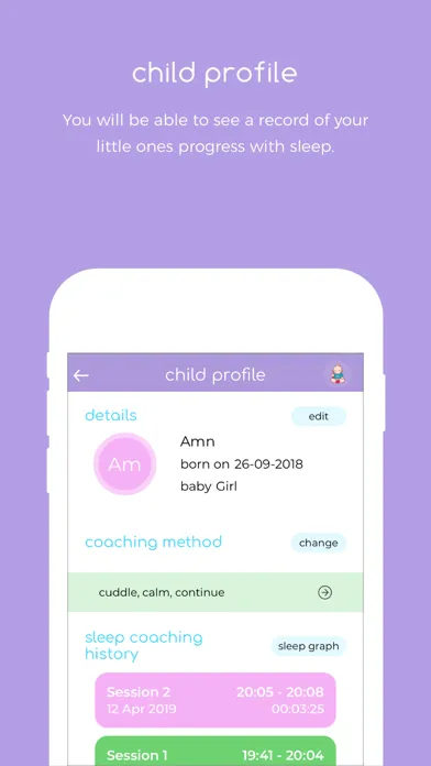 Скриншоты Baby Guru Sleep Coaching