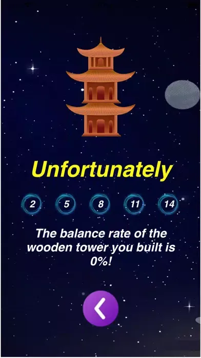 Capturas de tela do Balance of wooden towers