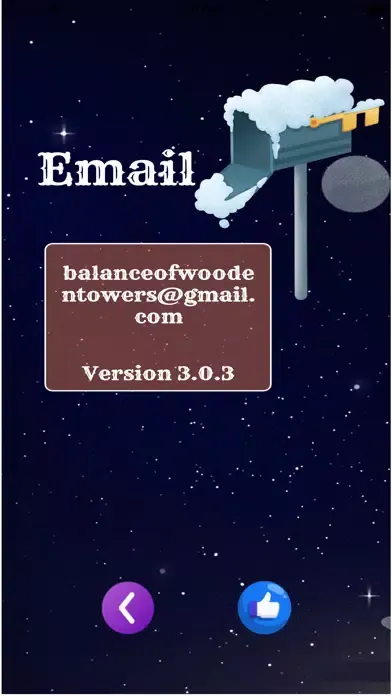 Capturas de tela do Balance of wooden towers