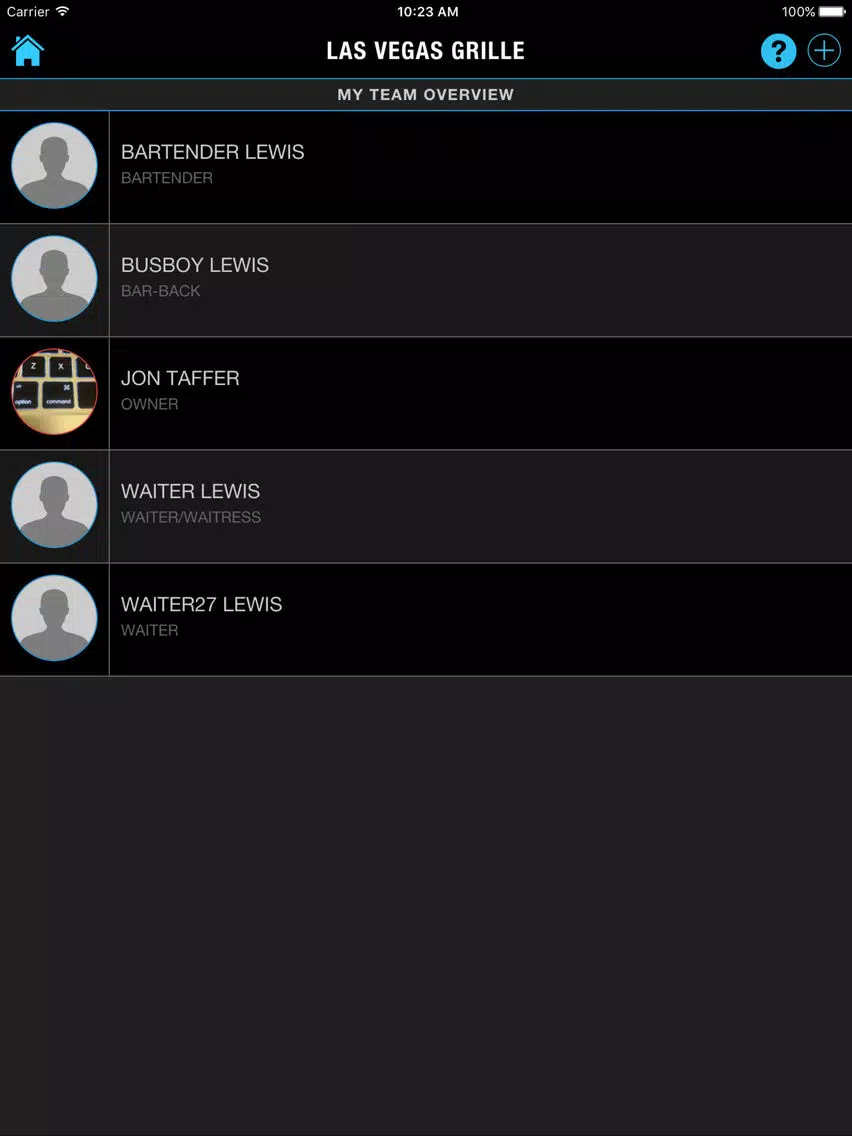 صور BarHQ iPad 