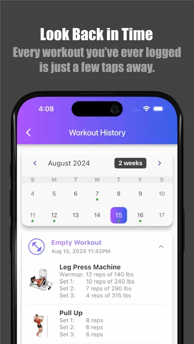 Bench Gym Log: Workout Tracker स्क्रीनशॉट