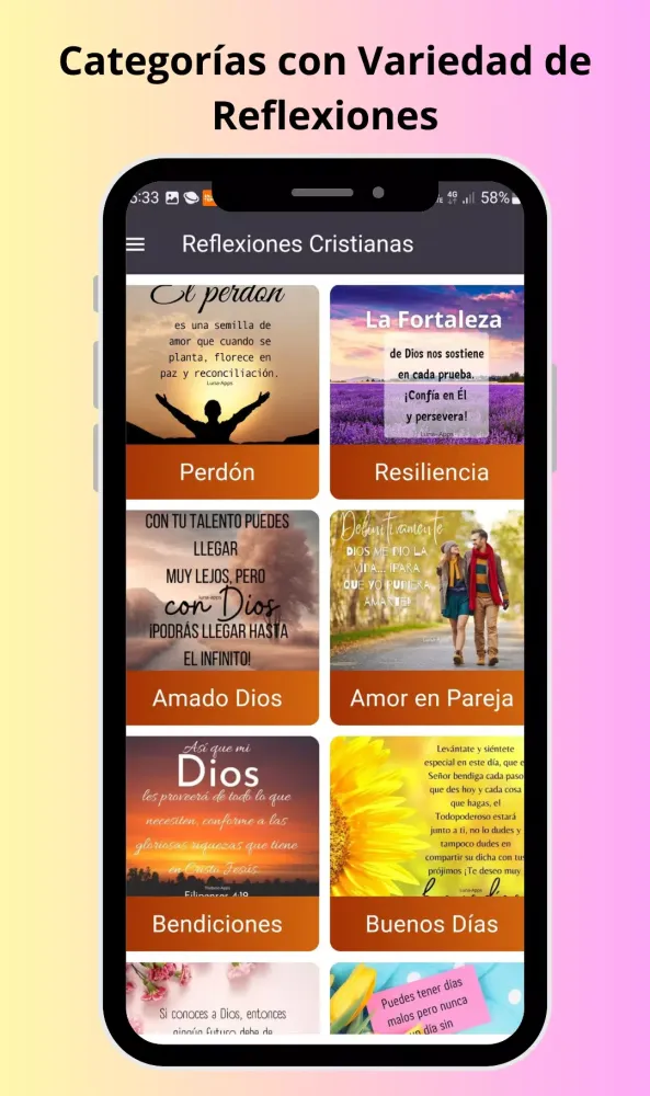 Reflexiones Cristianas Diarias Screenshots