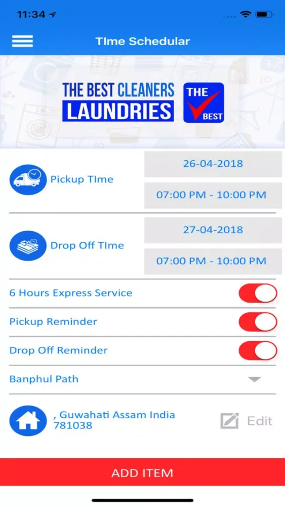 The Best Cleaners LAUNDRIES স্ক্রিনশট